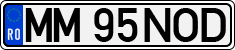 License plate of Romania, Regular plates