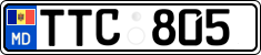 License plate of Moldova, Cars (2015)