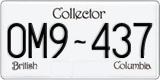 British Columbia, Collector (B12-345/1M2-345)