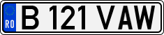 License plate of Romania, Regular plates