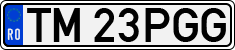 License plate of Romania, Regular plates