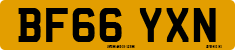 License plate of the United Kingdom, 2001 year system