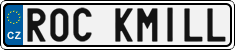 License plate of the Czech Republic, Vanity Plates