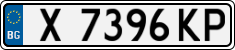 License plate of Bulgaria, Cars