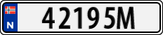License plate of Norway, Vanity Plates