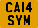License plate of the United Kingdom, 2001 year system