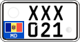 License plate of Moldova, Cars (2015)