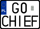 License plates of Poland, Vanity Plates