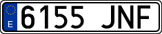 License plates of Spain, Ordinary (2000)