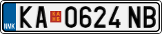 KA 0624 NB