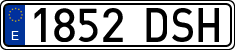 License plates of Spain, Ordinary (2000)
