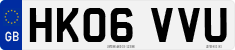 License plate of the United Kingdom, 2001 year system