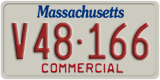 Massachusetts, Commercial vehicles (X12-345)