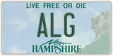 New Hampshire, Vanity Plates