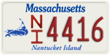 Massachusetts, Specialty plates (AB 1234)