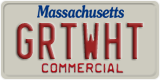 Massachusetts, Vanity Plates