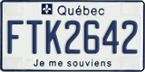 Quebec, Commercial vehicles (FAB1234)