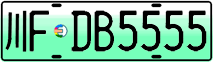 License plate of China, Electric vehicles