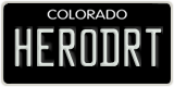 Colorado, Vanity Plates
