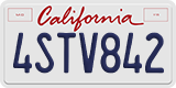 California, Passenger Car (1ABC234)