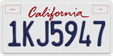 California, Trailers (1AB2345)