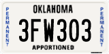 Oklahoma, Apportioned (1AB234)