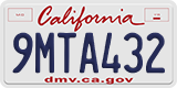 California, Passenger Car (1ABC234)