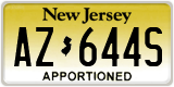 New Jersey, Specialty plates (XX-XXXX)