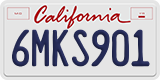 California, Passenger Car (1ABC234)