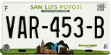 San Luis Potosí, Cars (AAA-000-A)