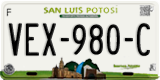 San Luis Potosí, Cars (AAA-000-A)