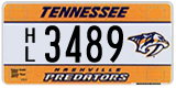 Tennessee, Specialty plates (AB 1234 / 1234 AB / 1AB 234 / 12 AB 34)