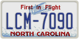 North Carolina, ABC-1234