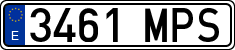 License plates of Spain, Ordinary (2000)