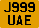 License plate of the United Kingdom, 1983 year system