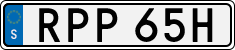 License plate of Sweden, Regular plates