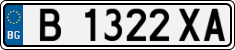 B 1322 XA