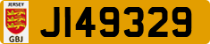 License plate of Jersey, Regular plates (J123456)