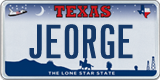 Texas, Vanity Plates