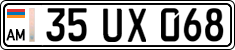 License plate of Armenia, Private owners