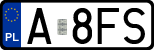 License plates of Poland, Regular car plates