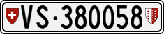 License plate of Switzerland, Cars