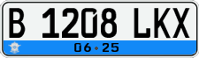 License plate of Indonesia, Regular plates