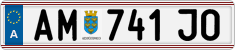 License plate of Austria, Regular plates