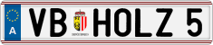 License plate of Austria, Vanity Plates
