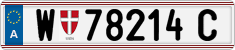 License plate of Austria, Regular plates