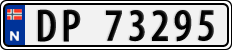 License plate of Norway, Cars