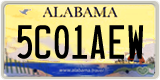 Alabama, 0AXXXXX / 00AXXXX