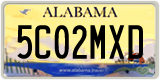 Alabama, 0AXXXXX / 00AXXXX