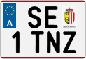 License plate of Austria, Regular plates